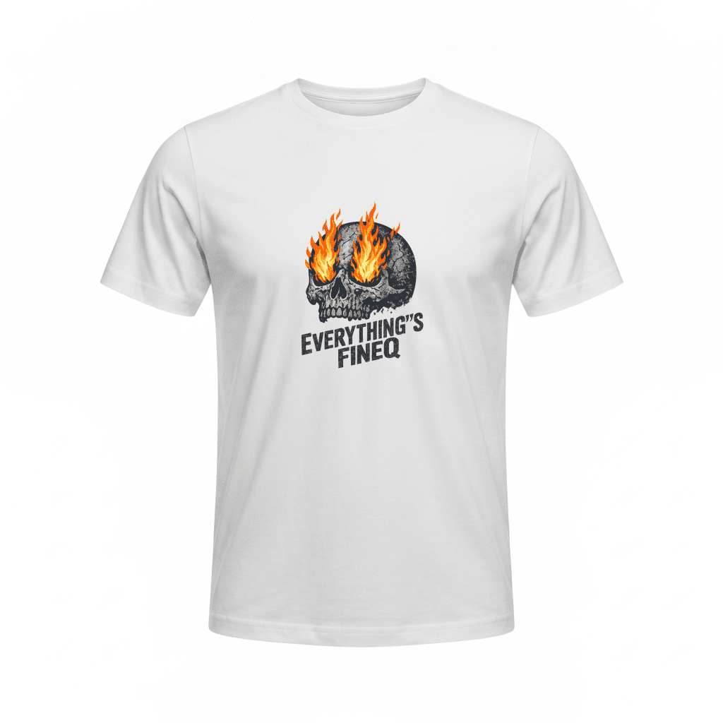 Everything's Fine Skull 3D