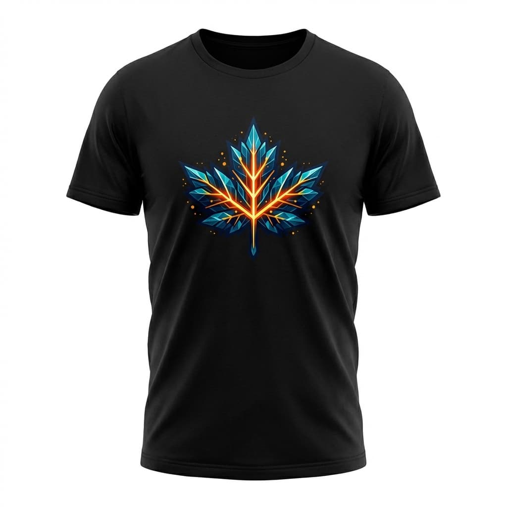 Crystal Fire Maple 3D