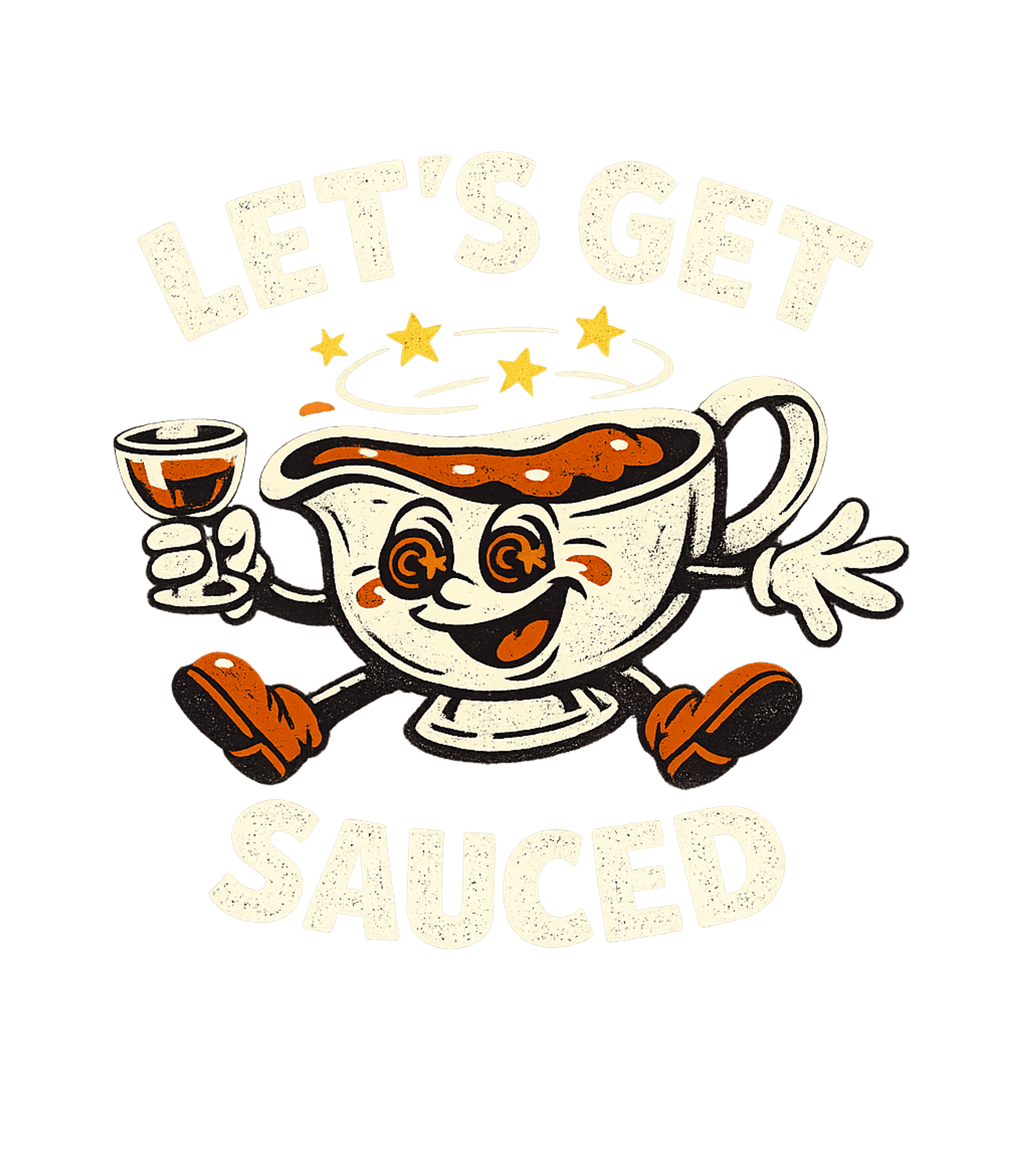 Lets Get Sauced Gravy Men's T Shirt