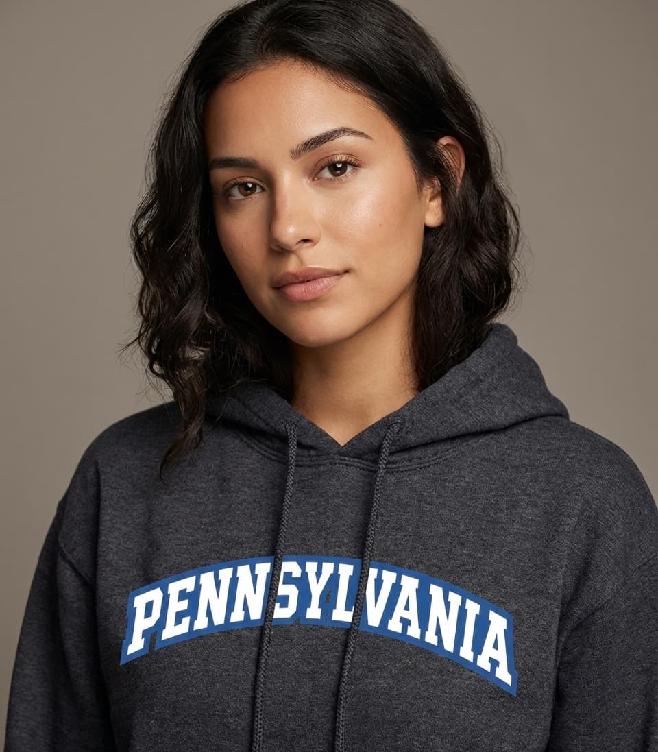 Pennsylvania Arched Text