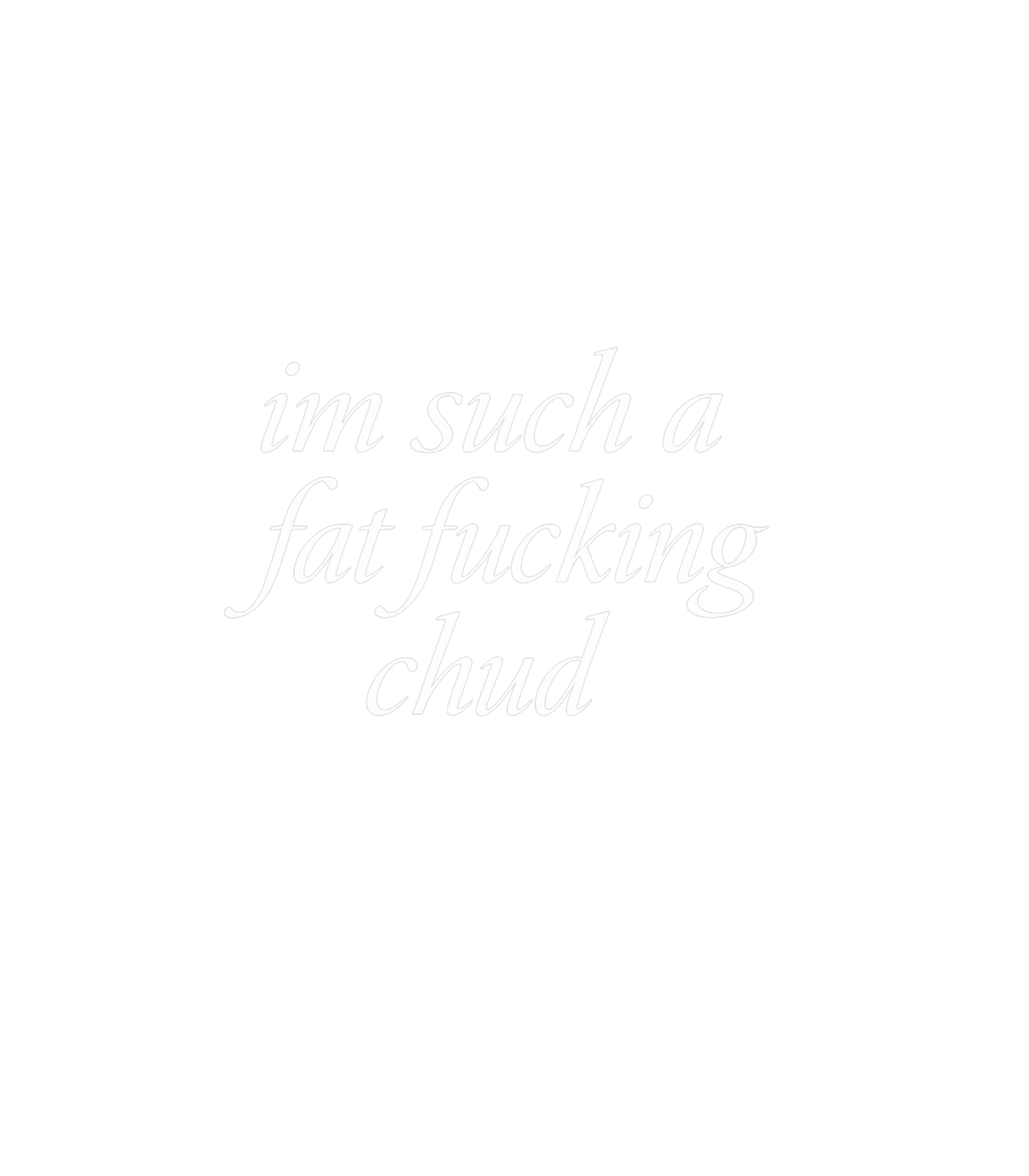 Self-Deprecating Chud