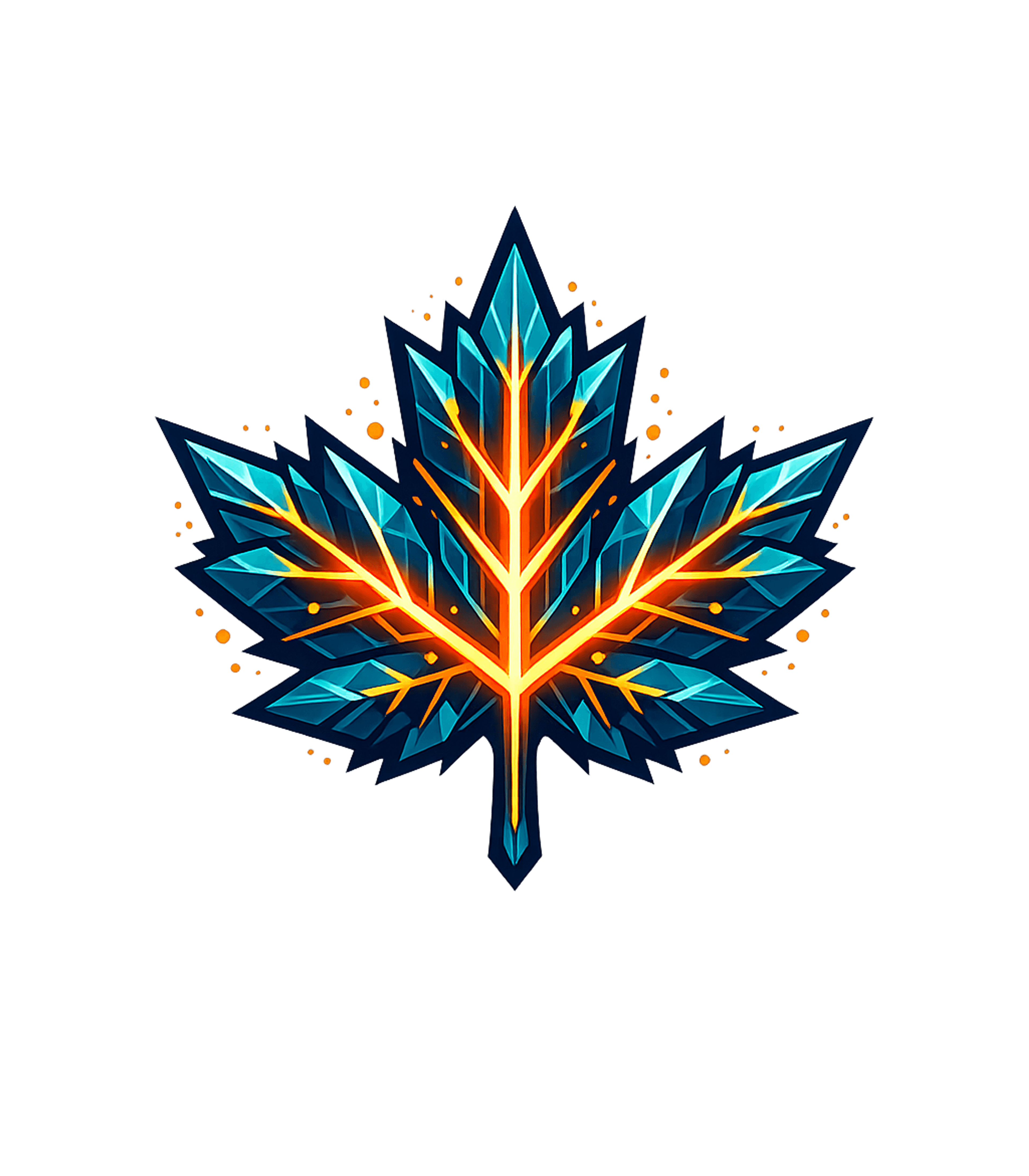 Crystal Fire Maple Graphic