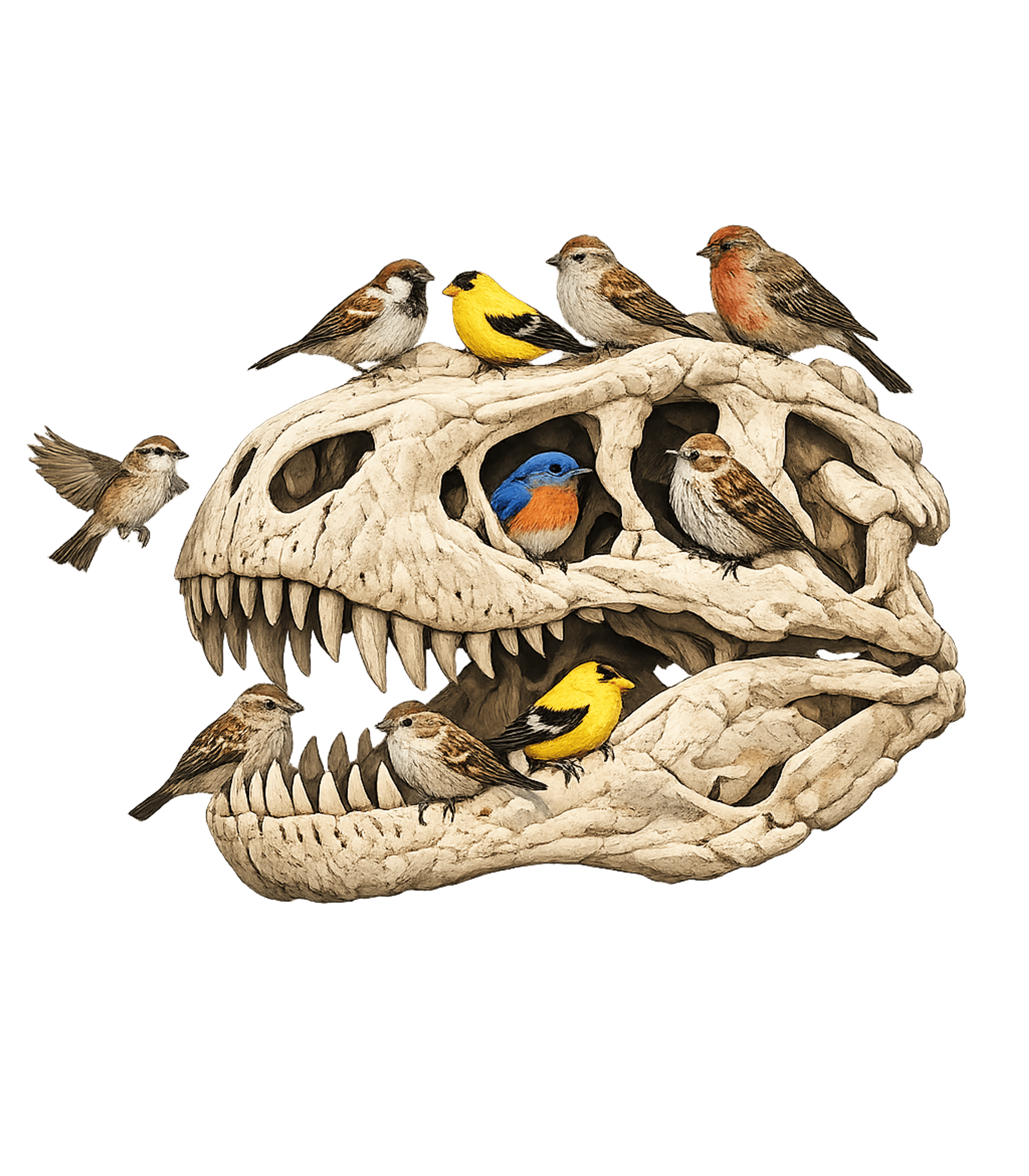 Birds Are Dinosaurs Wildlife Tank Top featuring Showcase your love for paleontology and ornithology with thi – designed by Geoff Brown @ SunFrog Birds Are Dinosaurs Wildlife Tank Top featuring Showcase your love for paleontology and ornithology with thi – designed by Geoff Brown @ SunFrog