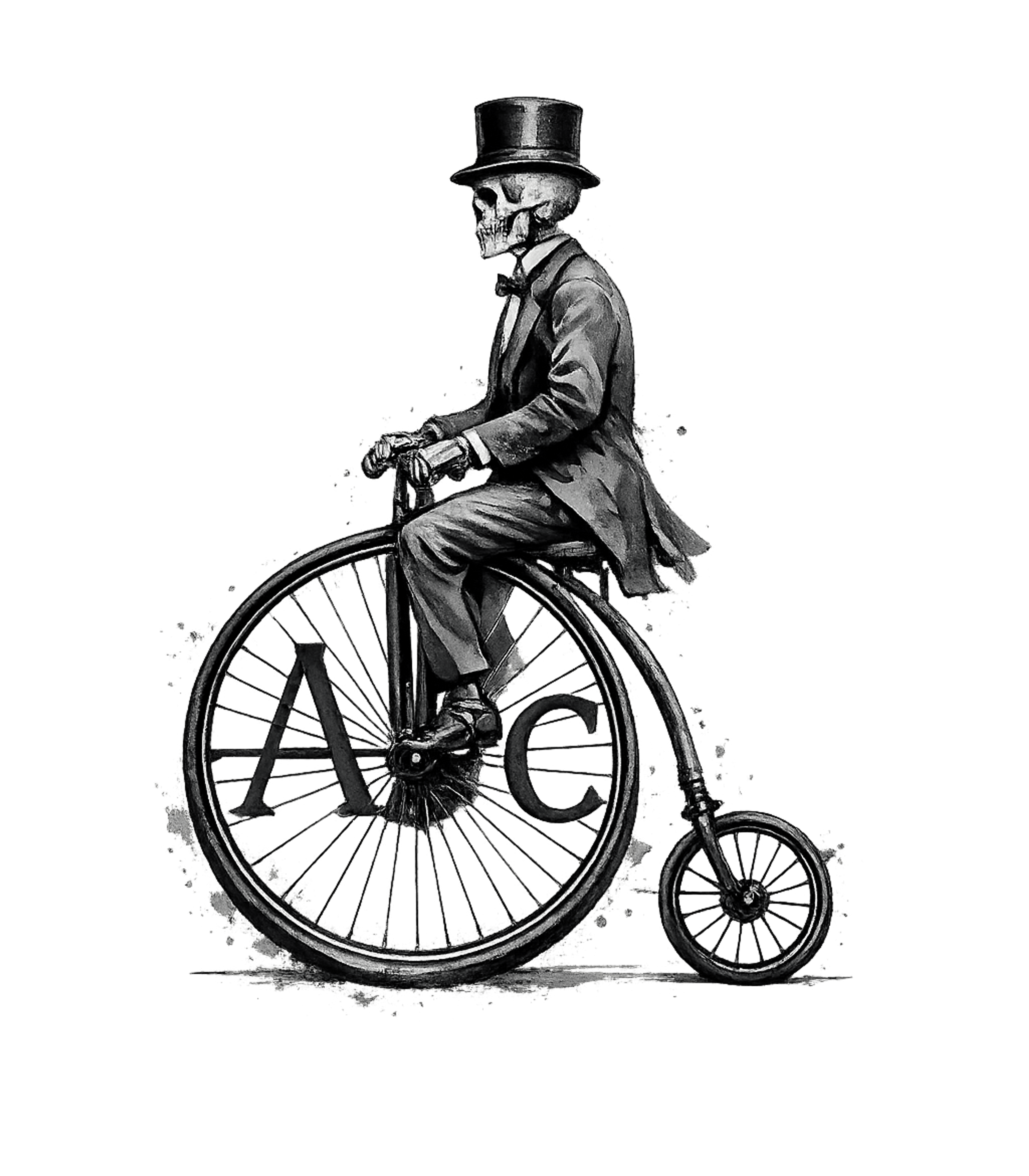 Dapper Skeleton Cyclist halloween Tank Top featuring Embrace the macabre with a touch of vintage charm – designed by Geoff Brown @ SunFrog Dapper Skeleton Cyclist halloween Tank Top featuring Embrace the macabre with a touch of vintage charm – designed by Geoff Brown @ SunFrog