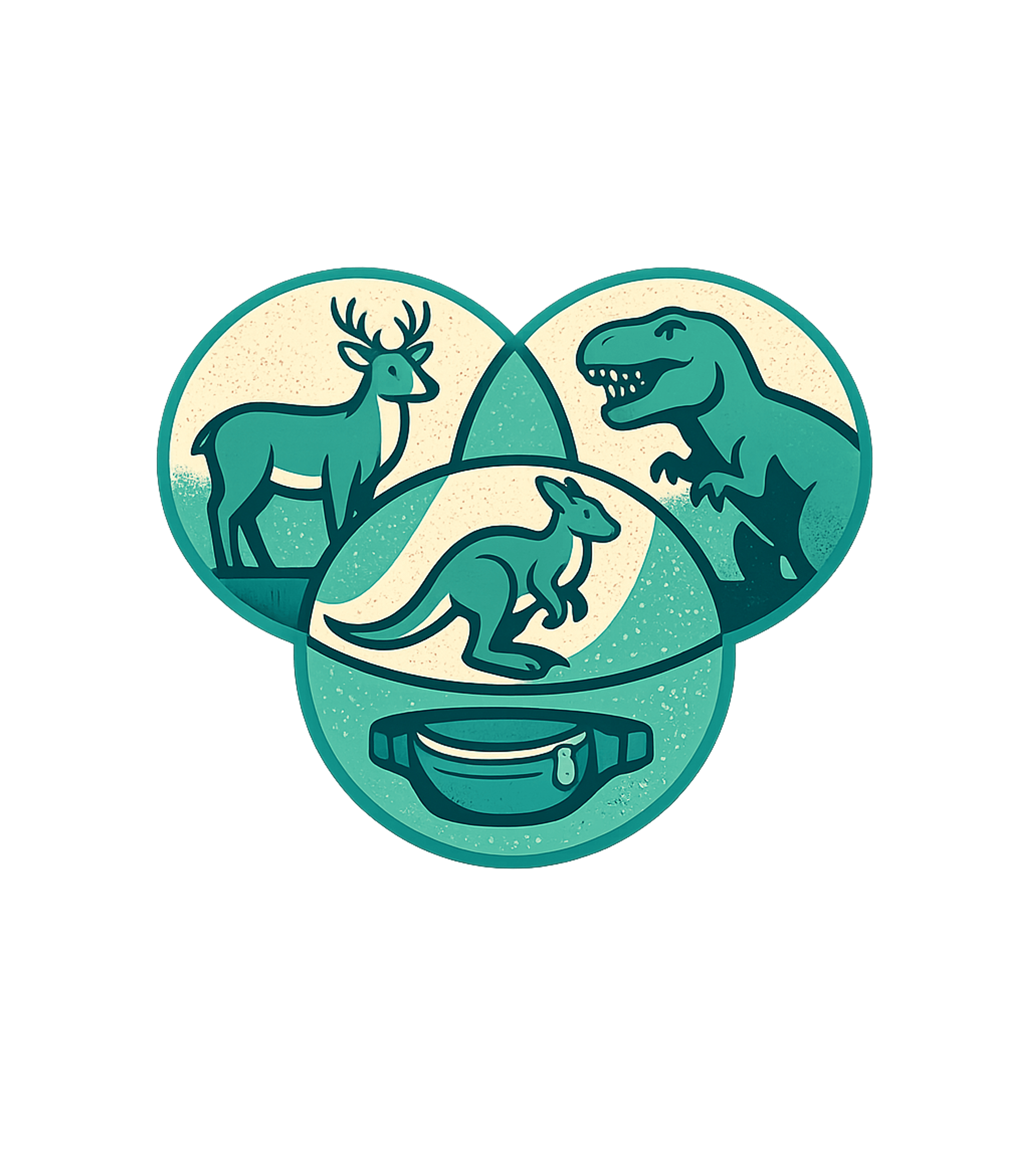 Dear T-Rex Fanny Pack Dad Jokes Tank Top featuring This clever graphic features a Venn diagram with a deer, T-R – designed by Geoff Brown @ SunFrog Dear T-Rex Fanny Pack Dad Jokes Tank Top featuring This clever graphic features a Venn diagram with a deer, T-R – designed by Geoff Brown @ SunFrog
