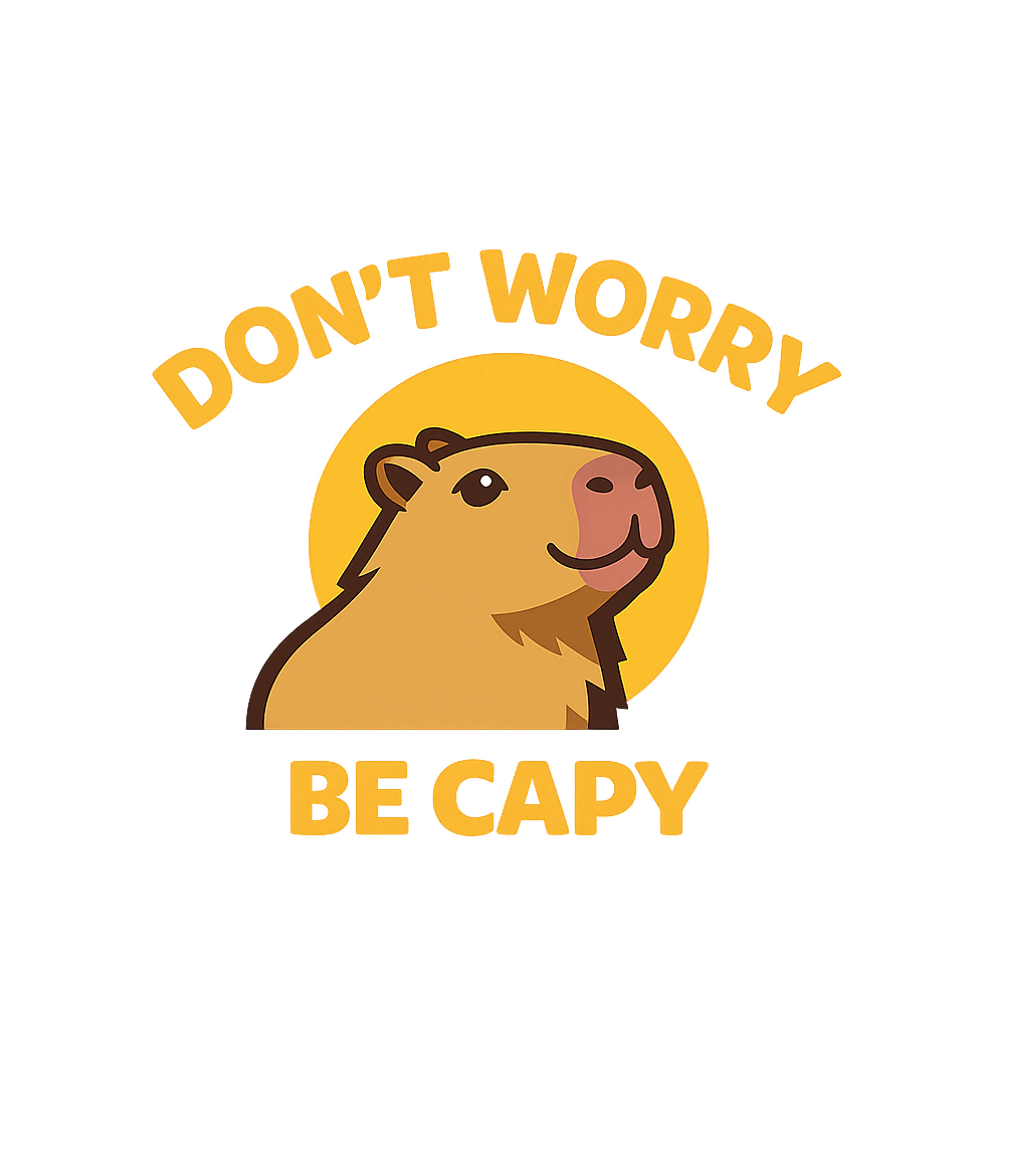Don't Worry Be Capy Wildlife Tank Top featuring Embrace chill vibes with this adorable capybara graphic – designed by Geoff Brown @ SunFrog Don't Worry Be Capy Wildlife Tank Top featuring Embrace chill vibes with this adorable capybara graphic – designed by Geoff Brown @ SunFrog