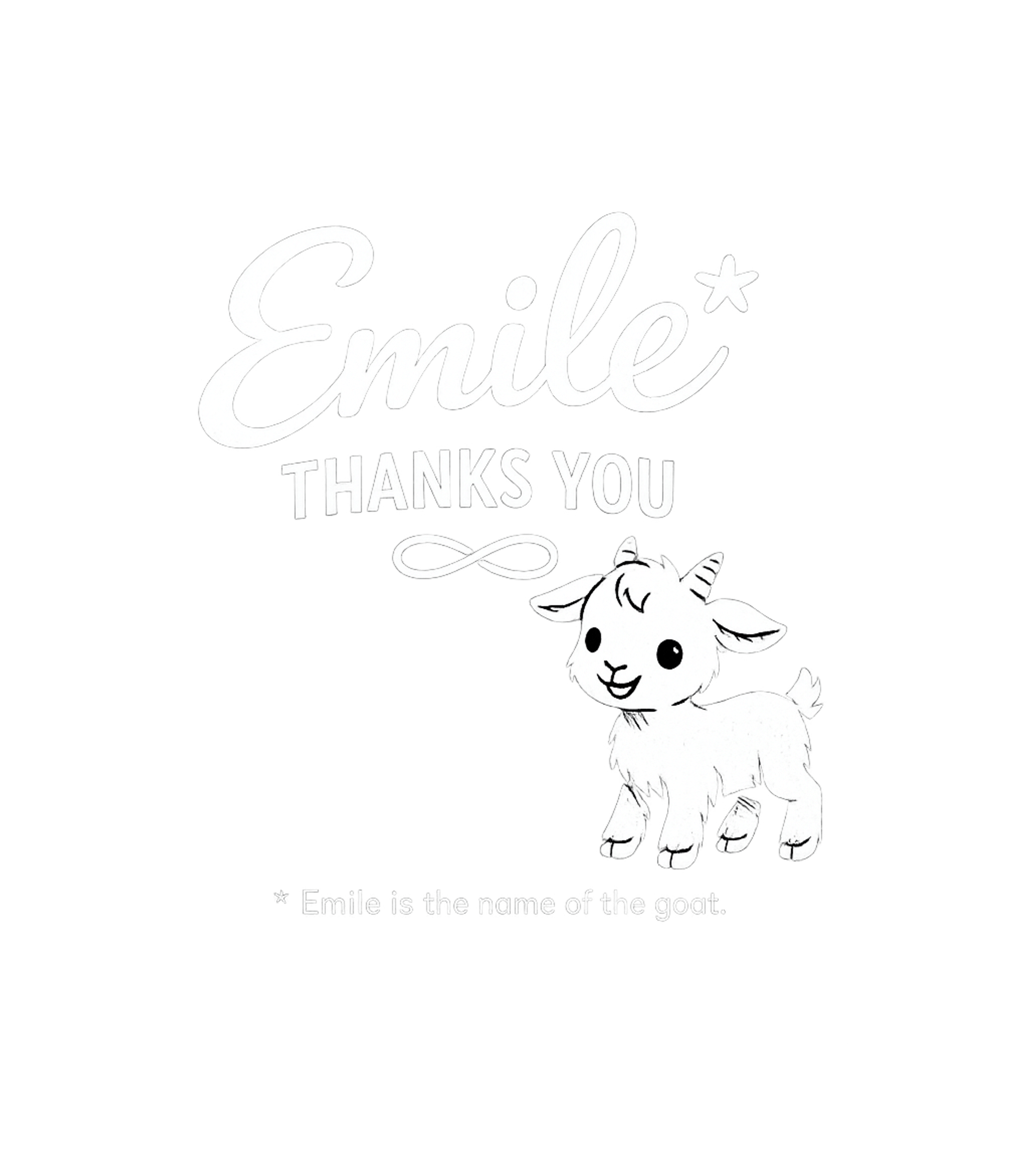 Emile The Goat Thanks Farm Animals Tank Top featuring Show your appreciation with this adorable graphic featuring – designed by Geoff Brown @ SunFrog Emile The Goat Thanks Farm Animals Tank Top featuring Show your appreciation with this adorable graphic featuring – designed by Geoff Brown @ SunFrog