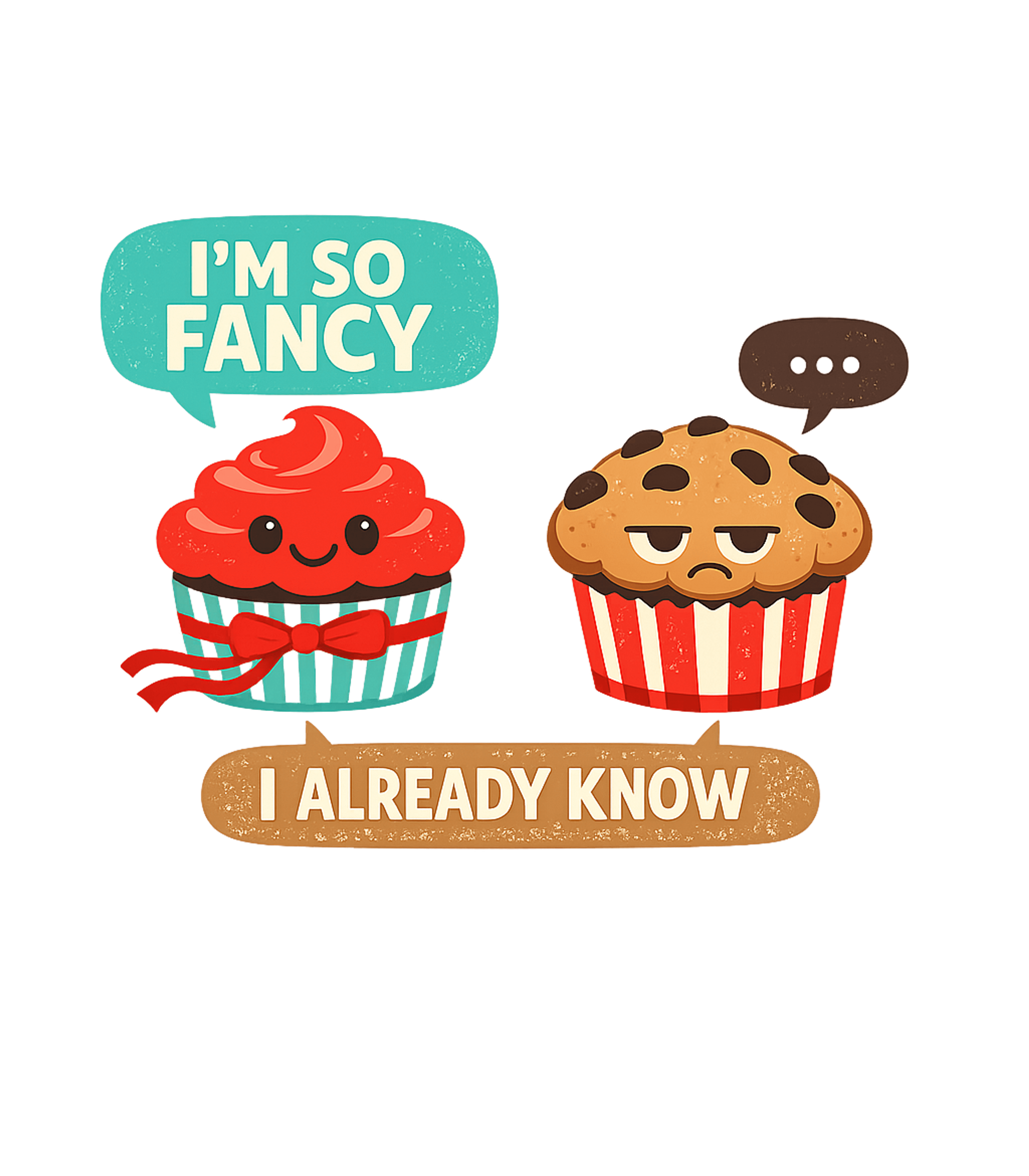 Fancy Cupcake Knows Sarcasm Tank Top featuring This playful artwork features a cheerful, fancy cupcake boas – designed by Geoff Brown @ SunFrog Fancy Cupcake Knows Sarcasm Tank Top featuring This playful artwork features a cheerful, fancy cupcake boas – designed by Geoff Brown @ SunFrog