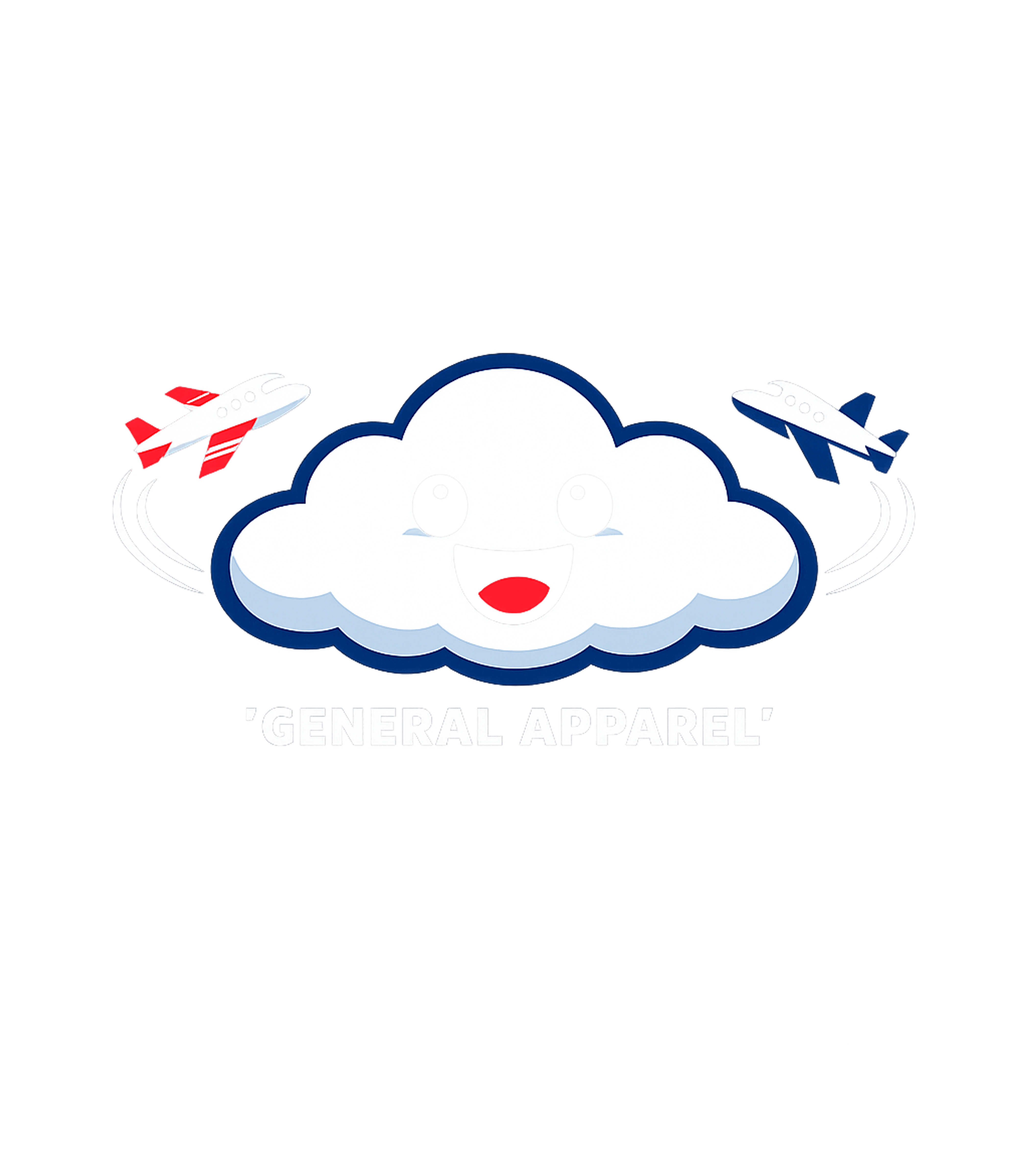 General Apparel Cloud Travel Tank Top featuring A cheerful cartoon cloud with two small airplanes flying aro – designed by Geoff Brown @ SunFrog General Apparel Cloud Travel Tank Top featuring A cheerful cartoon cloud with two small airplanes flying aro – designed by Geoff Brown @ SunFrog