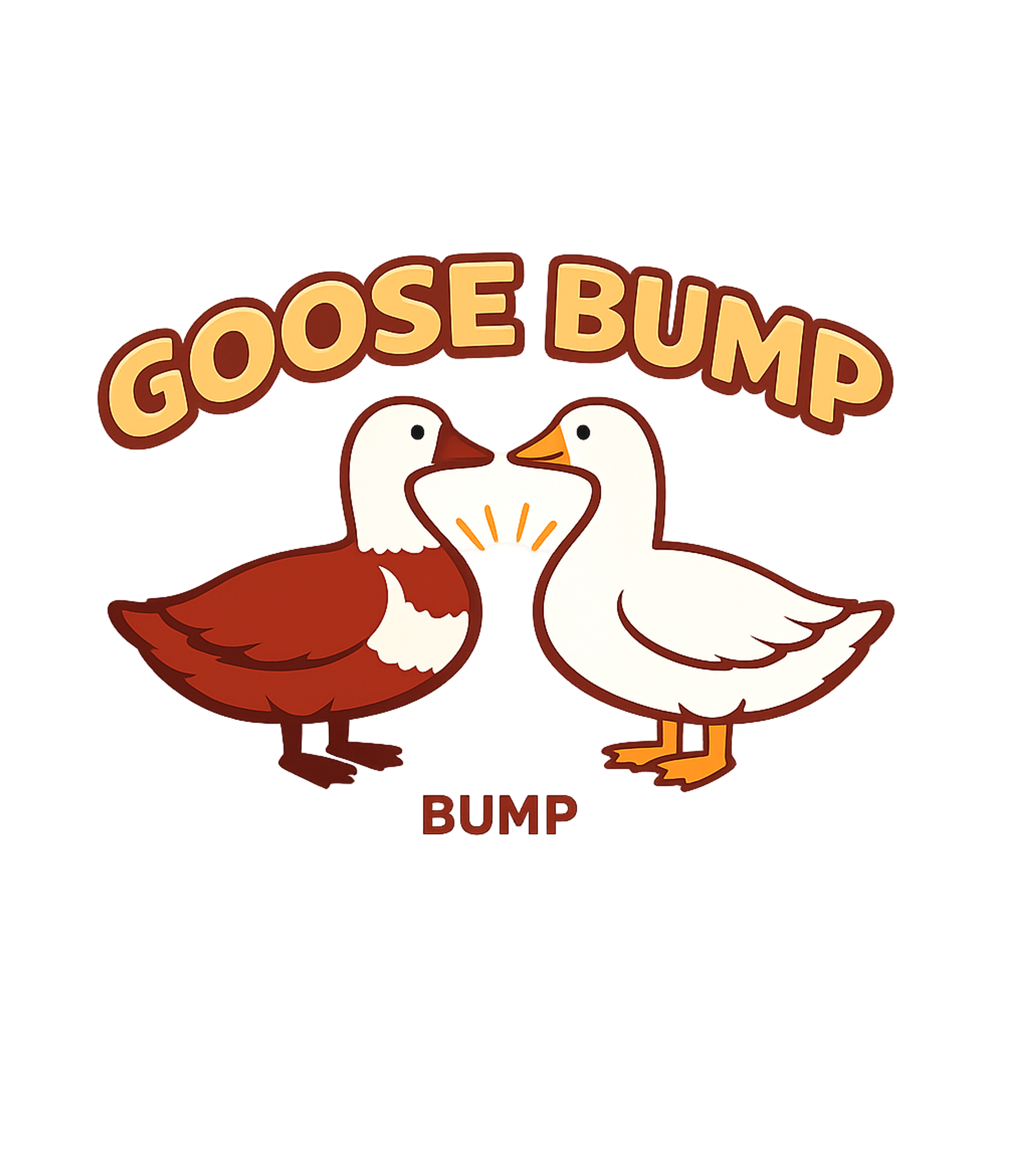 Goose Bump Pun Dad Jokes Tank Top featuring This whimsical t-shirt features two cartoon ducks creating a – designed by Geoff Brown @ SunFrog Goose Bump Pun Dad Jokes Tank Top featuring This whimsical t-shirt features two cartoon ducks creating a – designed by Geoff Brown @ SunFrog