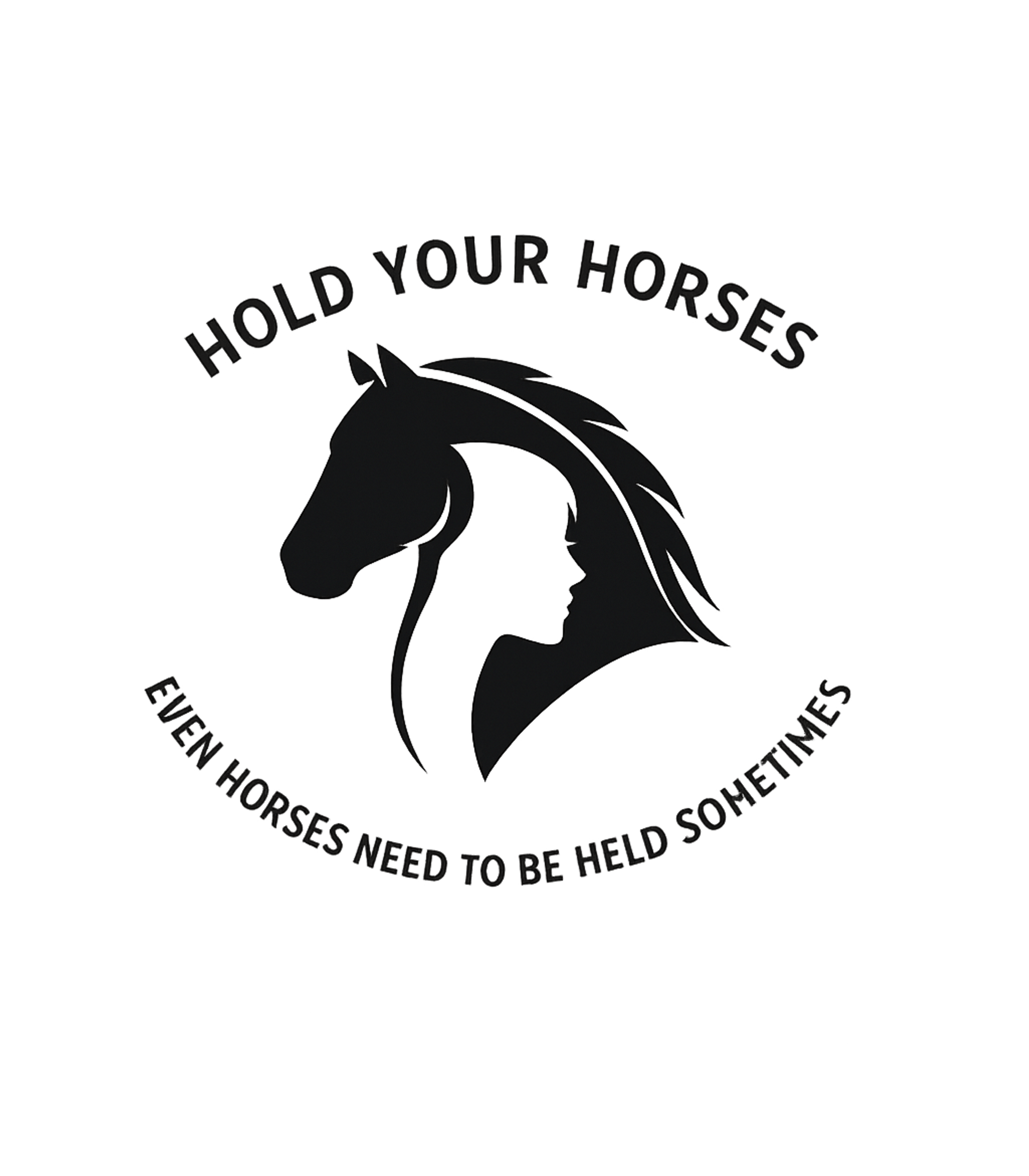 Hold Your Horses Empathy Horses Tank Top featuring A meaningful graphic tee featuring a horse and human silhoue – designed by Geoff Brown @ SunFrog Hold Your Horses Empathy Horses Tank Top featuring A meaningful graphic tee featuring a horse and human silhoue – designed by Geoff Brown @ SunFrog