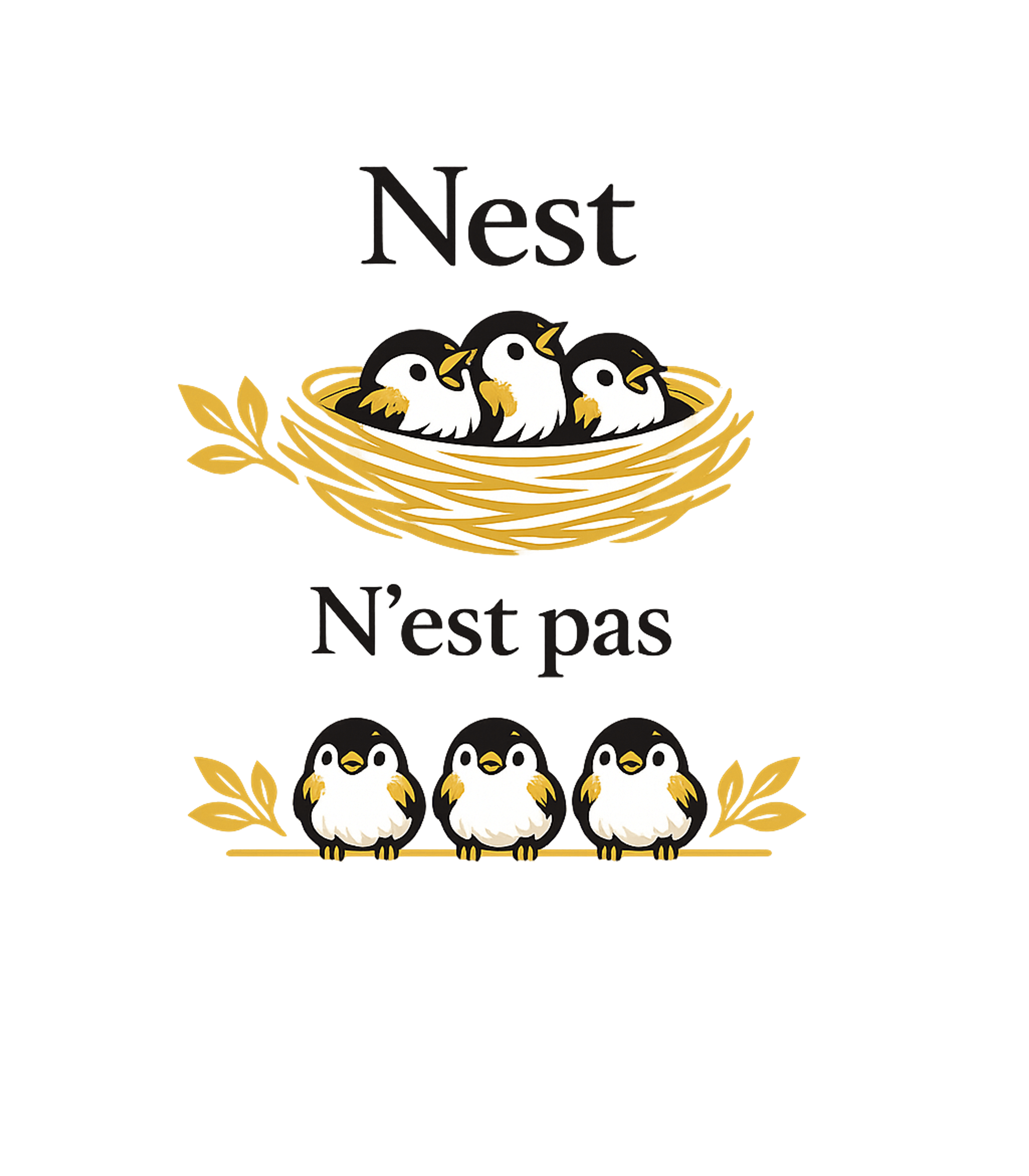Nest N'est Pas Birds Dad Jokes Tank Top featuring Show off your love for clever wordplay and adorable birds wi – designed by Geoff Brown @ SunFrog Nest N'est Pas Birds Dad Jokes Tank Top featuring Show off your love for clever wordplay and adorable birds wi – designed by Geoff Brown @ SunFrog