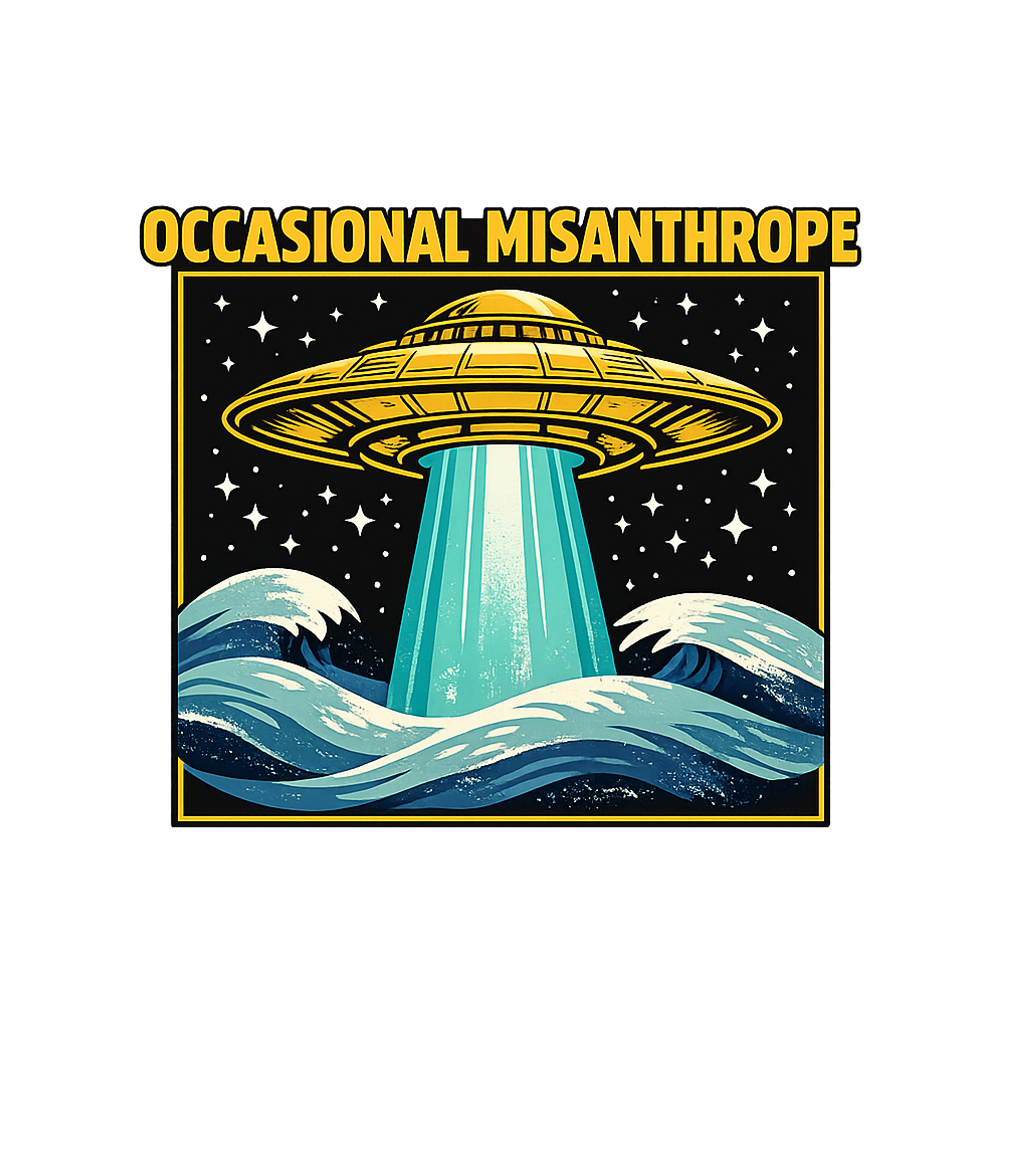 Occasional Misanthrope UFO Sarcasm Tank Top featuring Embrace your introverted side with this humorous 'Occasional – designed by Geoff Brown @ SunFrog Occasional Misanthrope UFO Sarcasm Tank Top featuring Embrace your introverted side with this humorous 'Occasional – designed by Geoff Brown @ SunFrog
