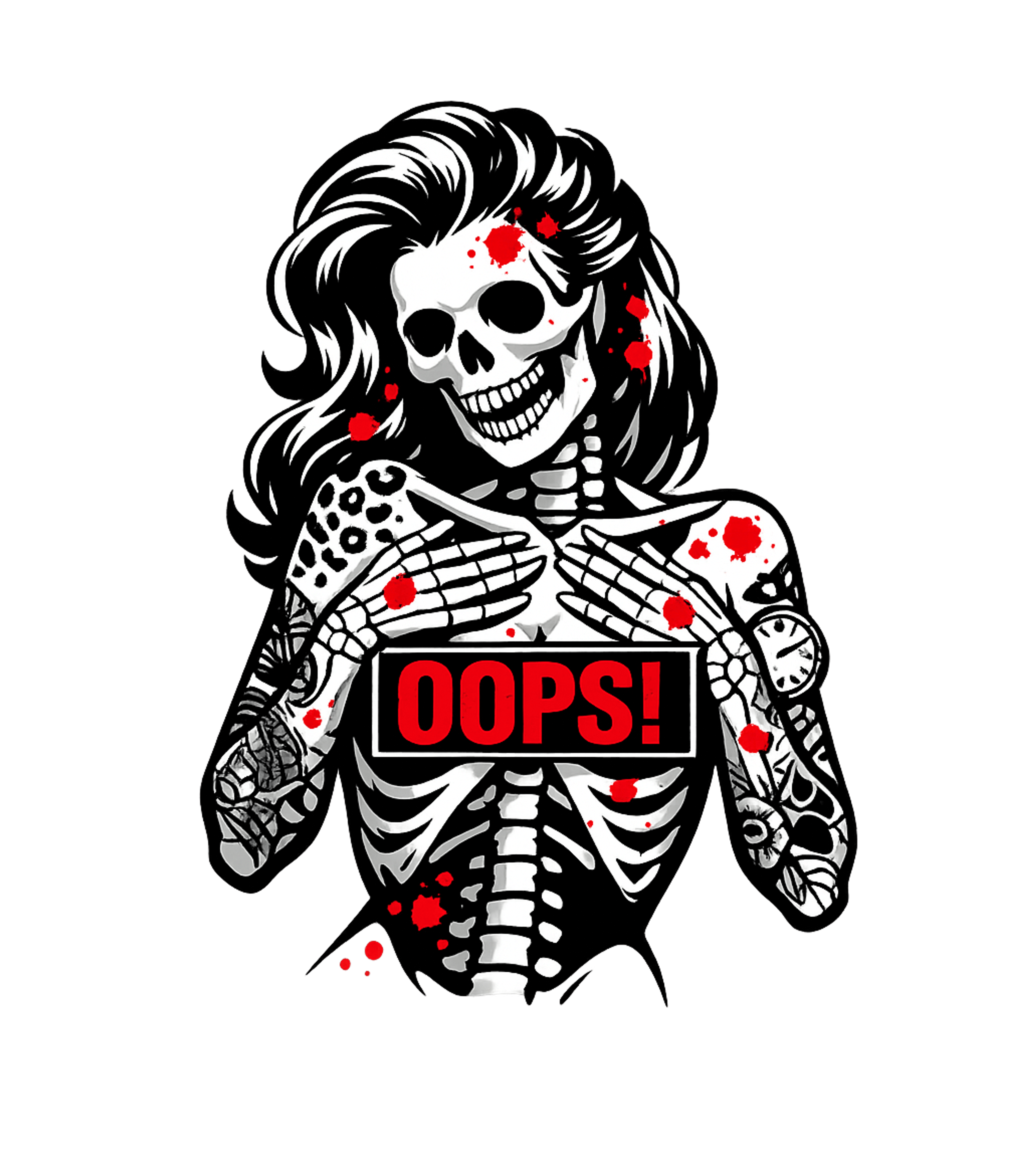 Oops! Skeleton Sarcasm Tank Top featuring Embrace your edgy side with this striking skeleton artwork f – designed by Geoff Brown @ SunFrog Oops! Skeleton Sarcasm Tank Top featuring Embrace your edgy side with this striking skeleton artwork f – designed by Geoff Brown @ SunFrog