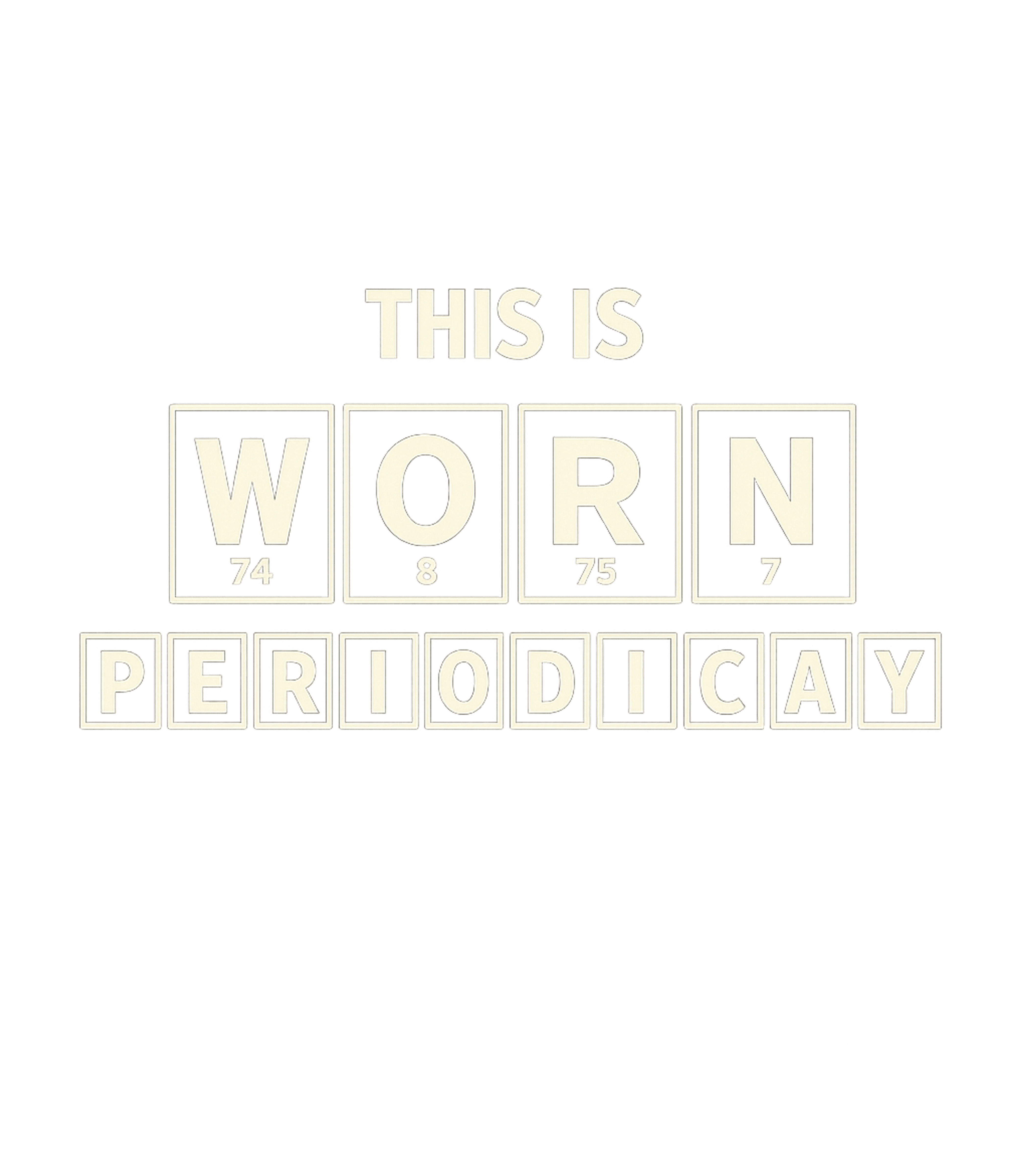 Periodic Table WORN Dad Jokes Tank Top featuring This clever design uses chemical elements from the periodic – designed by Geoff Brown @ SunFrog Periodic Table WORN Dad Jokes Tank Top featuring This clever design uses chemical elements from the periodic – designed by Geoff Brown @ SunFrog