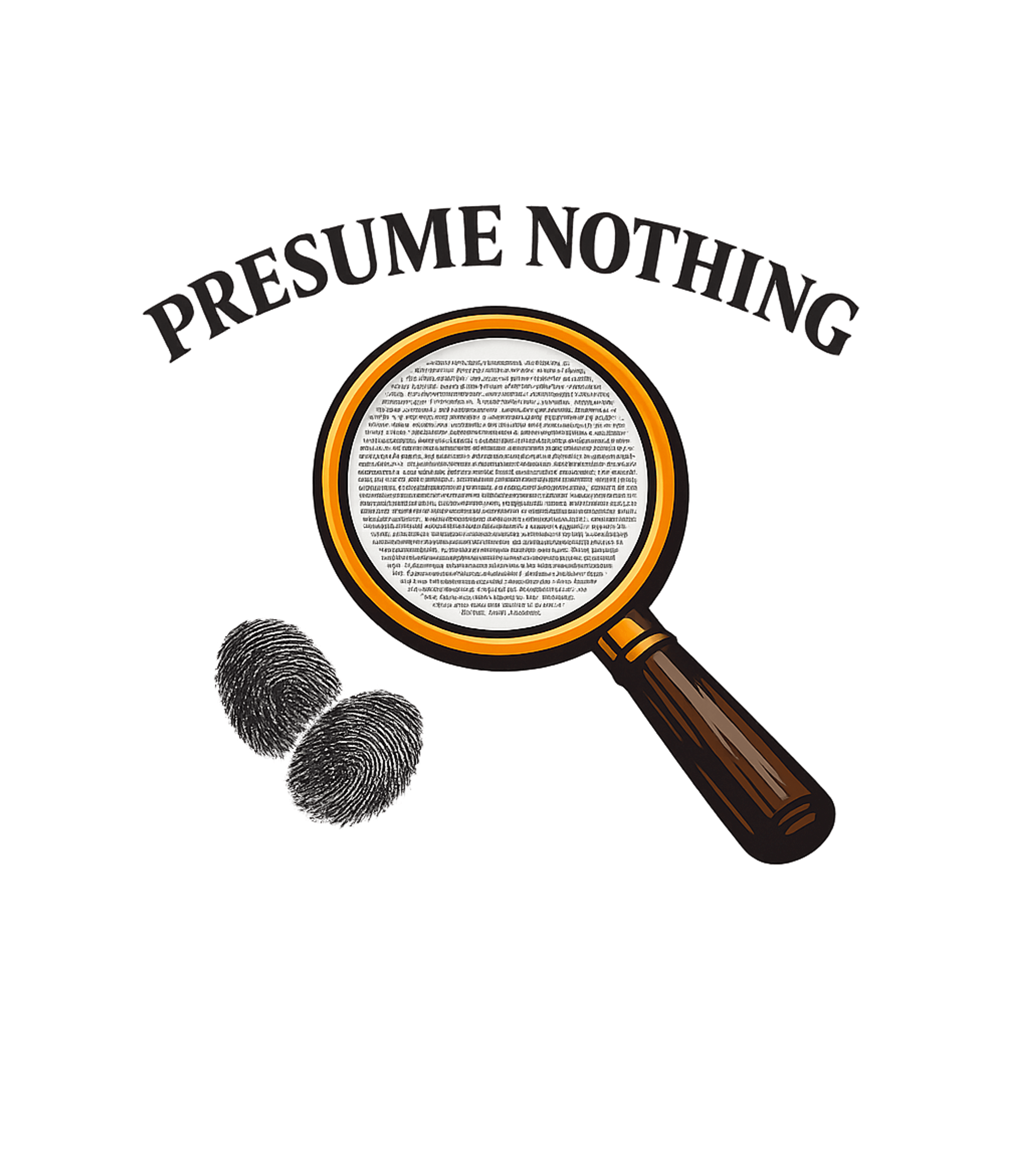 Presume Nothing Investigator Police Tank Top featuring This graphic combines the crucial principle of 'Presume Noth – designed by Geoff Brown @ SunFrog Presume Nothing Investigator Police Tank Top featuring This graphic combines the crucial principle of 'Presume Noth – designed by Geoff Brown @ SunFrog