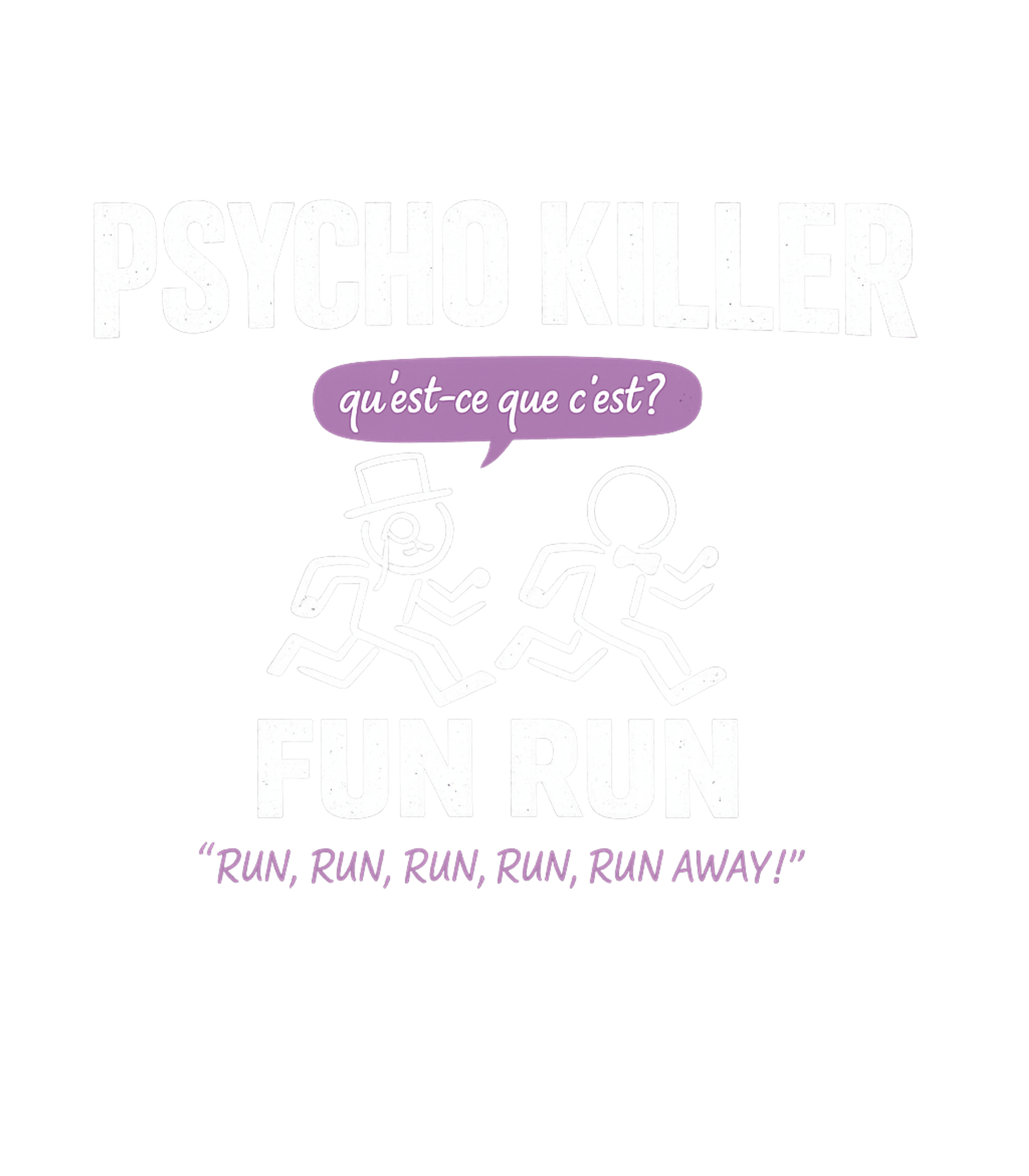 Psycho Killer Fun Run Music Tank Top featuring Embrace your inner runner with this humorous design inspired – designed by Geoff Brown @ SunFrog Psycho Killer Fun Run Music Tank Top featuring Embrace your inner runner with this humorous design inspired – designed by Geoff Brown @ SunFrog