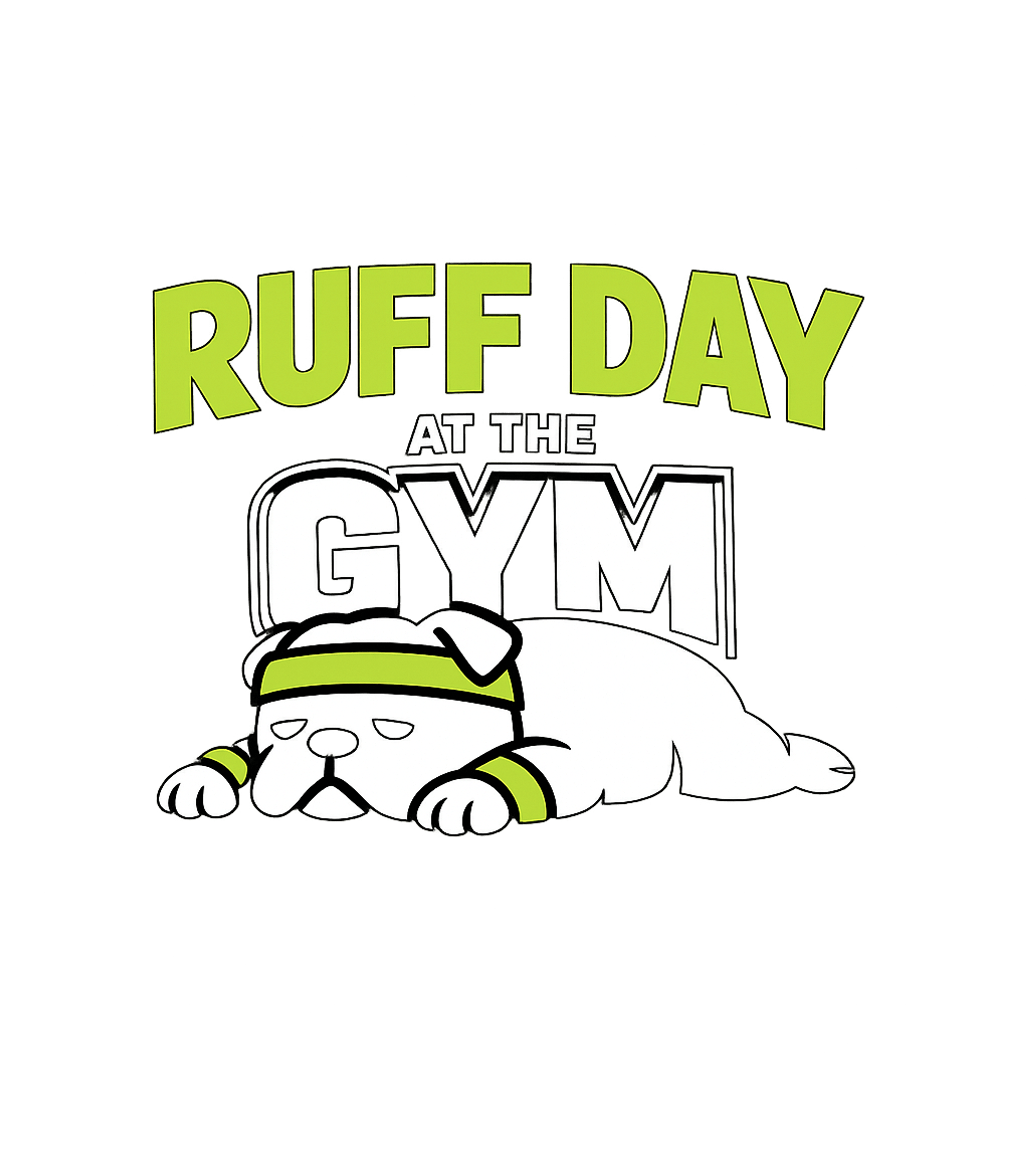 Ruff Day At The Gym Dogs Tank Top featuring This humorous graphic features a tired bulldog after a worko – designed by Geoff Brown @ SunFrog Ruff Day At The Gym Dogs Tank Top featuring This humorous graphic features a tired bulldog after a worko – designed by Geoff Brown @ SunFrog