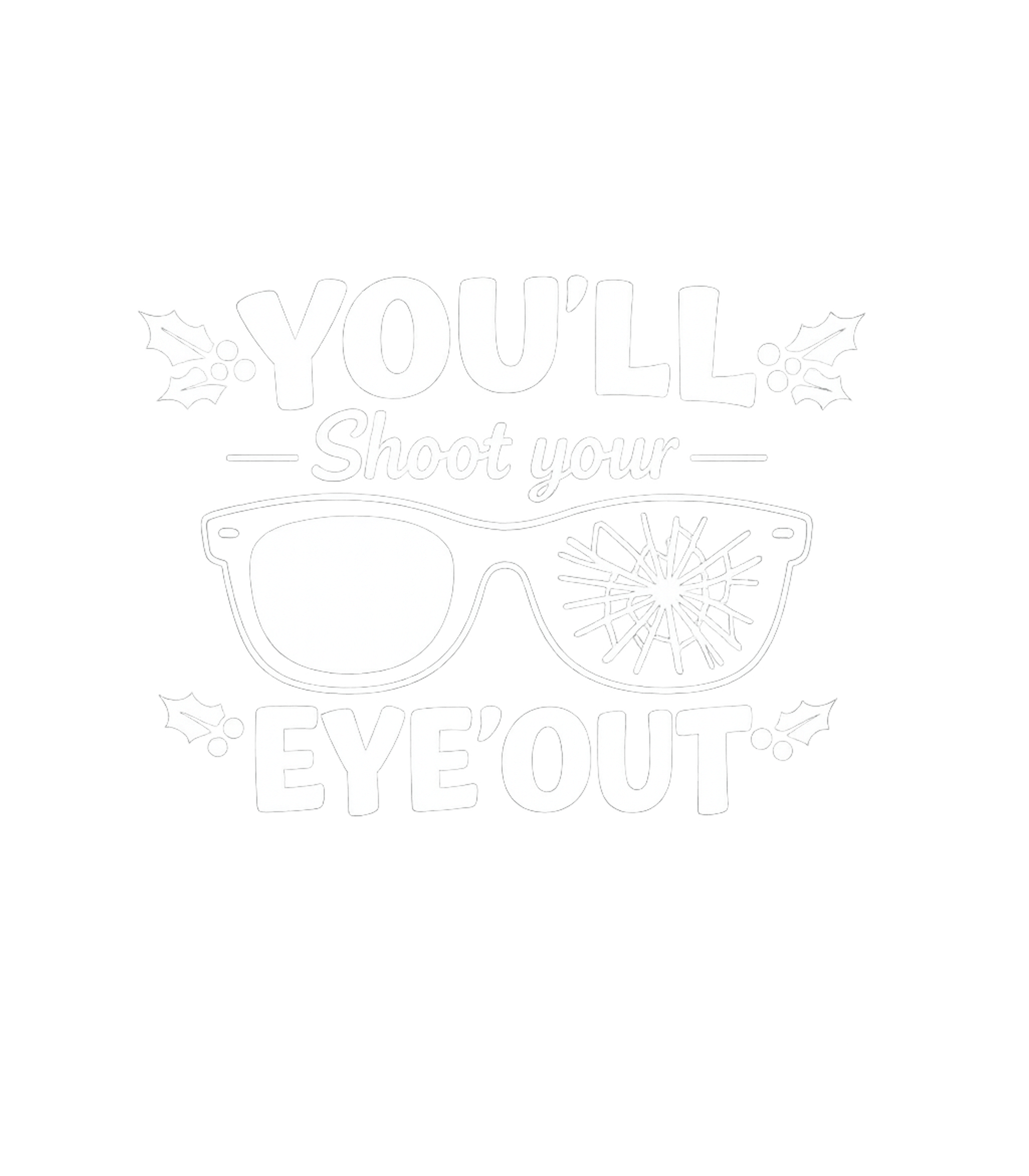 Shoot Your Eye Out Dad Jokes Tank Top featuring A humorous holiday design featuring a classic quote and icon – designed by Geoff Brown @ SunFrog Shoot Your Eye Out Dad Jokes Tank Top featuring A humorous holiday design featuring a classic quote and icon – designed by Geoff Brown @ SunFrog