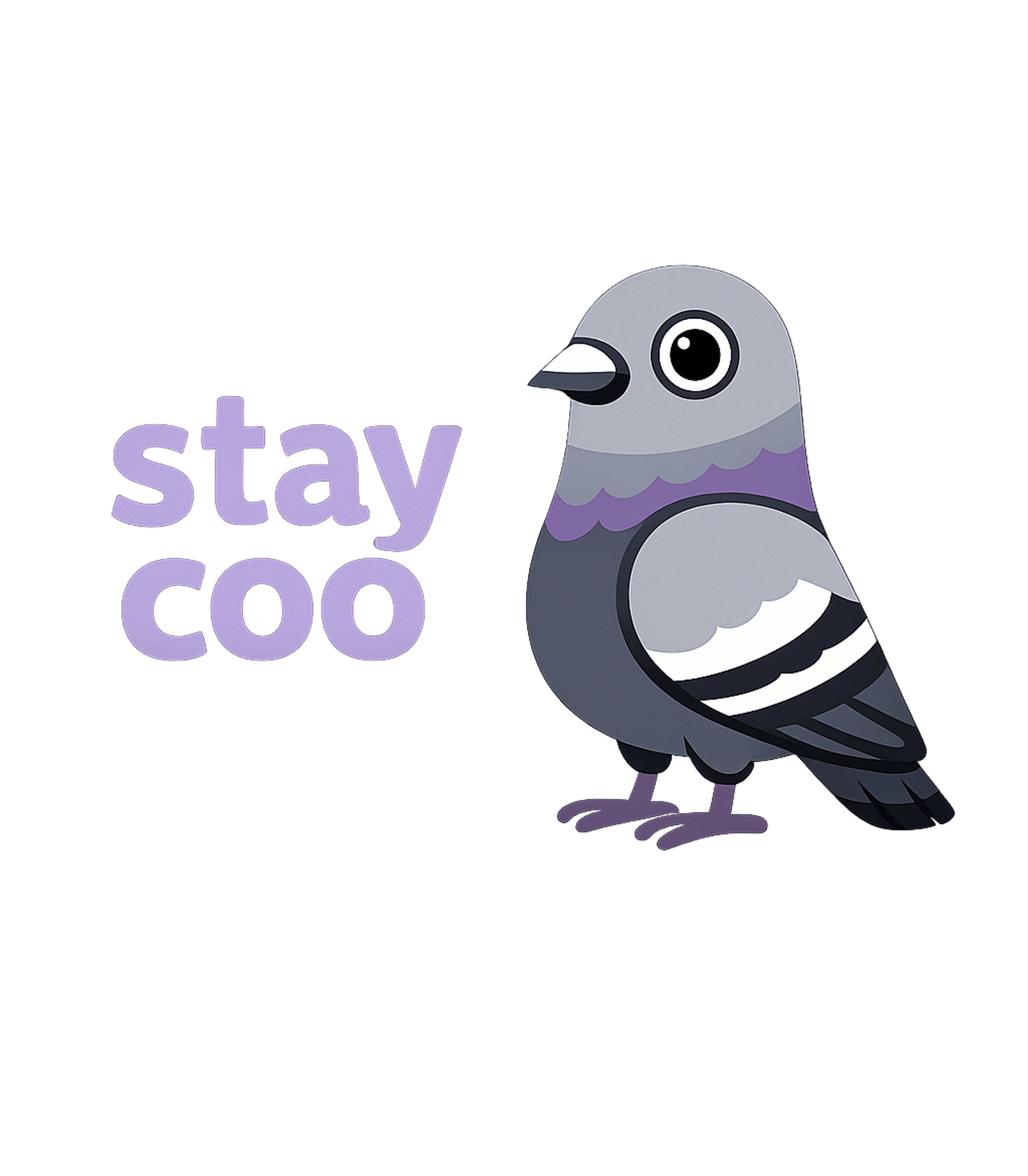 Stay Coo Pigeon Wildlife Tank Top featuring A charming cartoon pigeon design delivers a playful 'stay co – designed by Geoff Brown @ SunFrog Stay Coo Pigeon Wildlife Tank Top featuring A charming cartoon pigeon design delivers a playful 'stay co – designed by Geoff Brown @ SunFrog