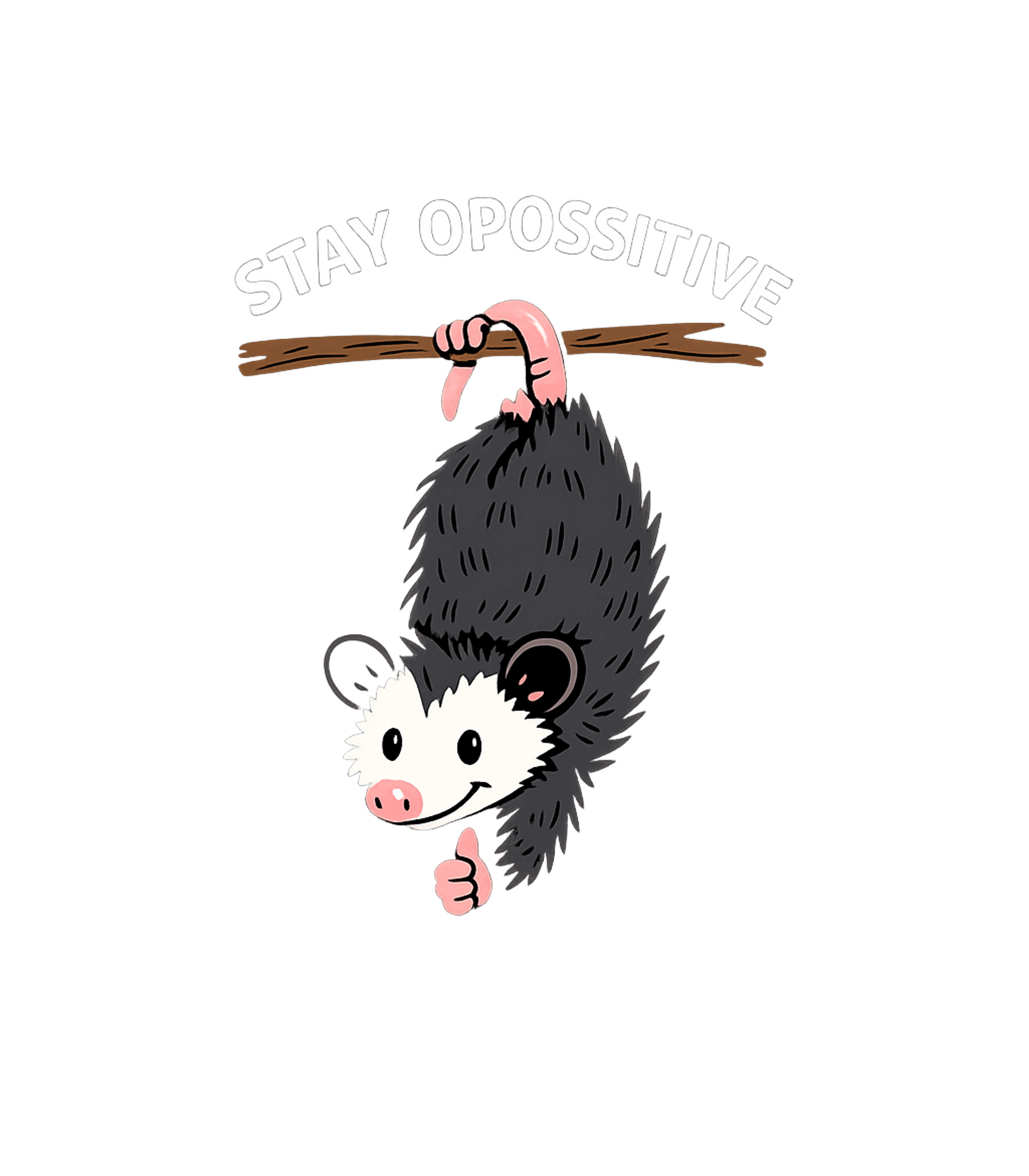 Stay Opossitive Opossum Wildlife Tank Top featuring Embrace a positive outlook with this adorable graphic featur – designed by Geoff Brown @ SunFrog Stay Opossitive Opossum Wildlife Tank Top featuring Embrace a positive outlook with this adorable graphic featur – designed by Geoff Brown @ SunFrog